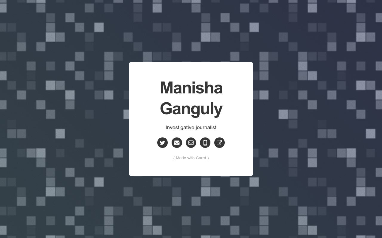 Carrd profile picture for @manisha